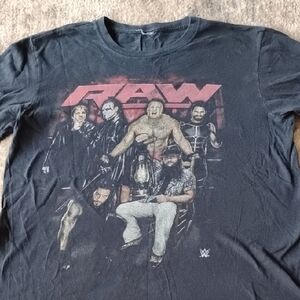 WWE Black Graphic T-Shirt